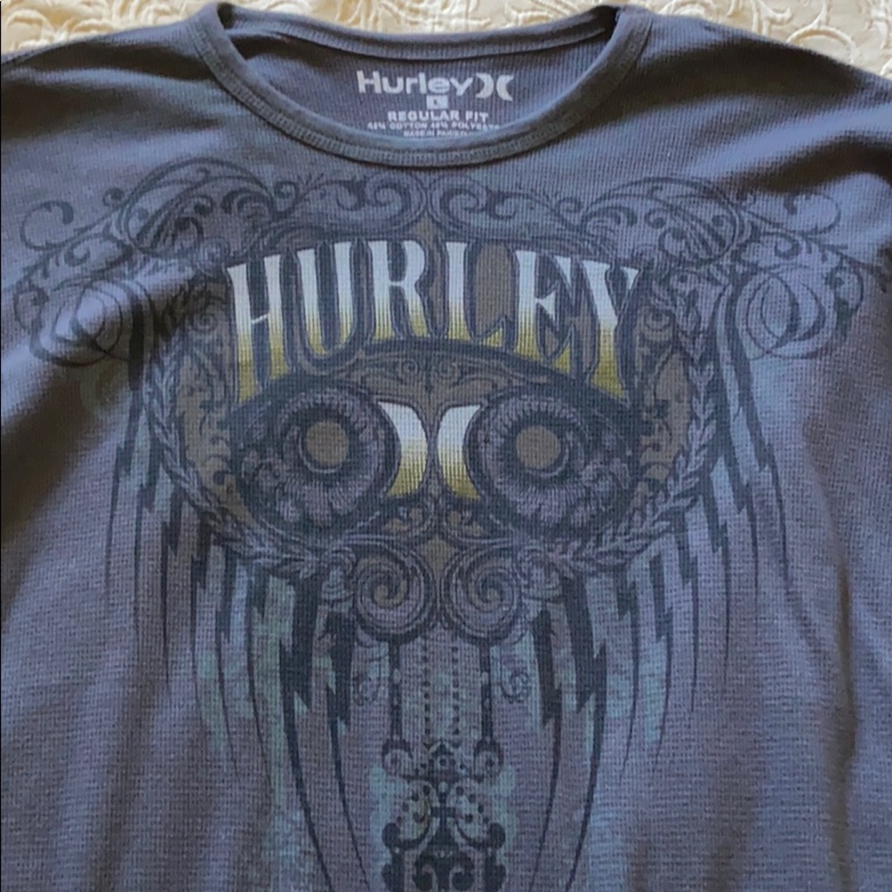 Men’s long sleeve Hurley waffle shirt